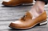 verão para pés masculinos loafer
